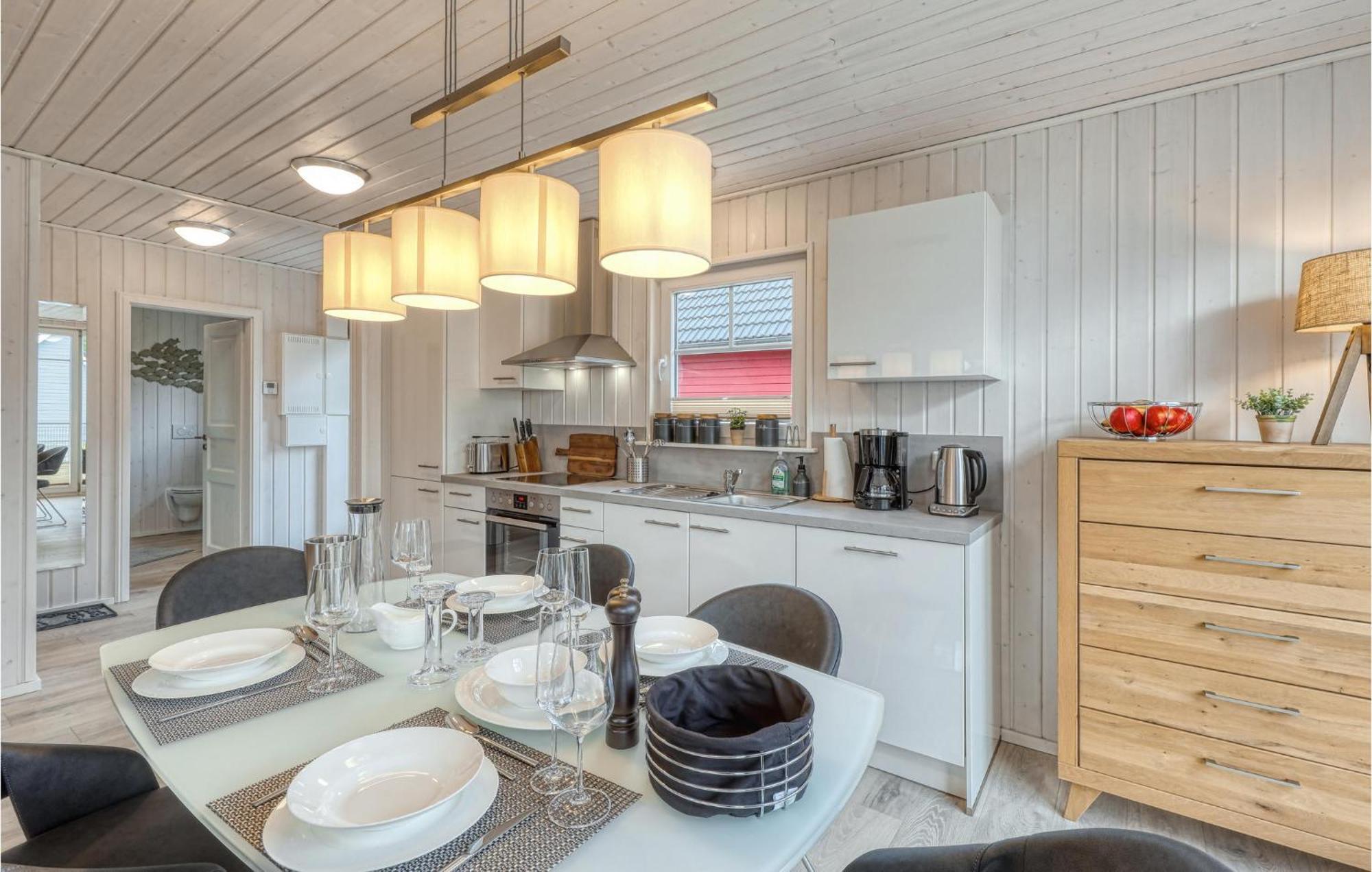 Gorgeous Home In Zerpenschleuse With Sauna 외부 사진